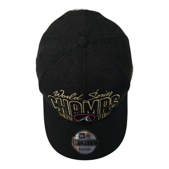 Atlanta Braves Snapback Hat MLB 2021 World Series Champs Cap New Era 9Forty NEW - Picture 6 of 15